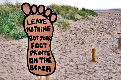 Leave Nothing But Footprints